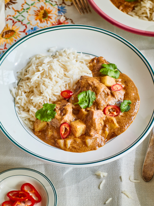 Venison rendang curry